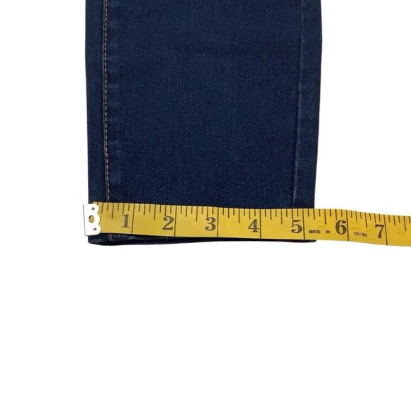 Tahari Kelly Jeans Rayon Denim Mid Rise Skinny Womens Size 12/31 - Picture 7 of 11